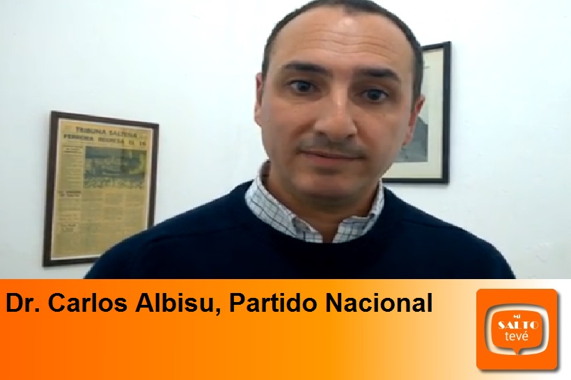 Dr. Carlos Albisu- Pte. Comisión Dptal. Partido Nacional