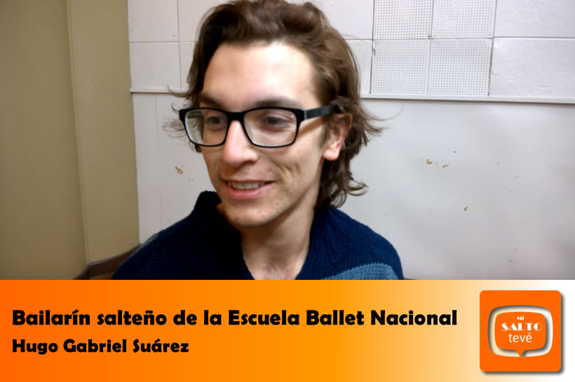 Hugo Gabriel Suárez- Bailarín salteño de la Escuela Ballet Nacional.