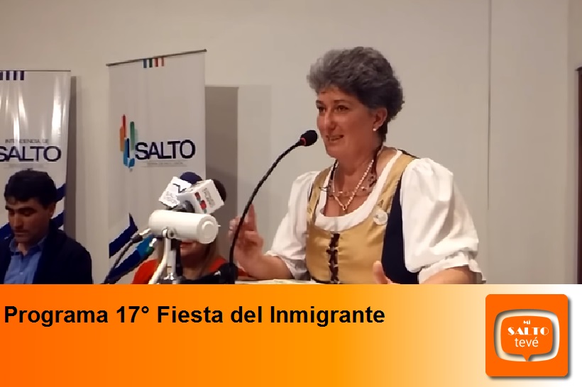 Programa 17° Fiesta del Inmigrante