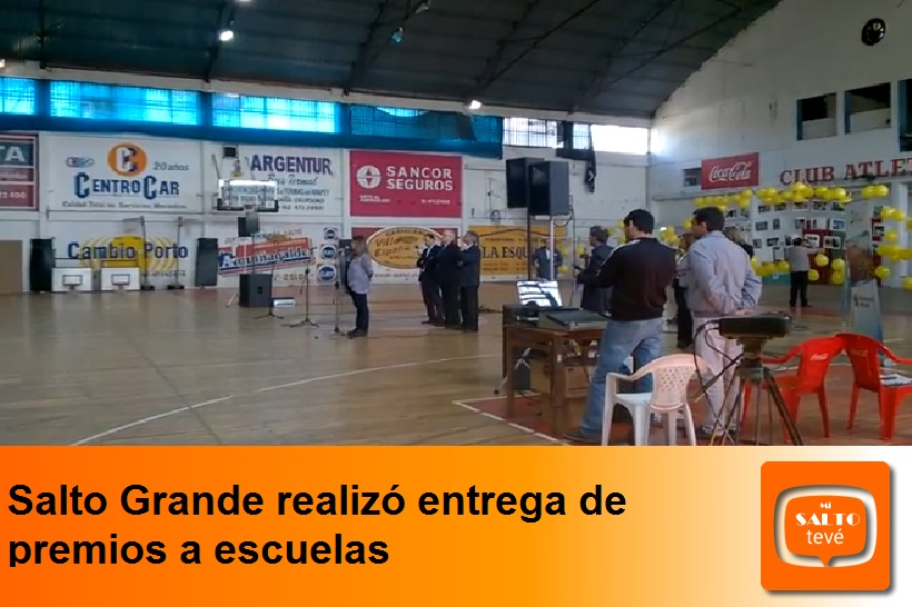 Salto Grande realizó entrega de premios a escuelas