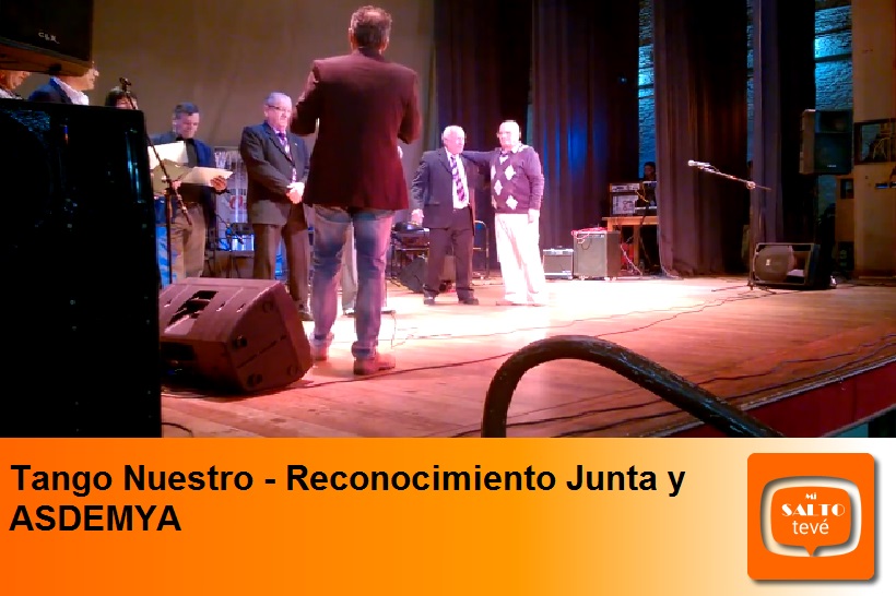 Tango Nuestro – Reconocimiento Junta y ASDEMYA
