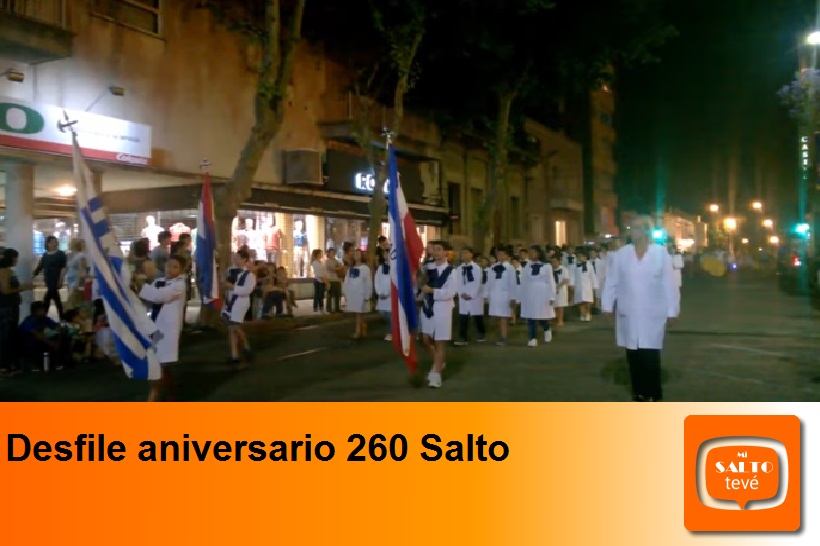 Desfile aniversario 260 Salto