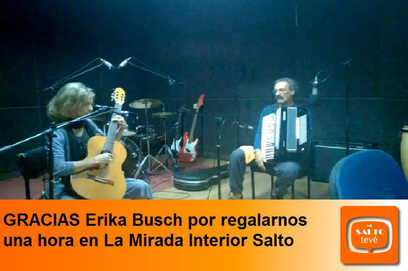 GRACIAS Erika Busch por regalarnos una hora en La Mirada Interior Salto