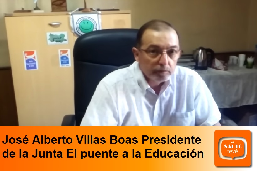 José Alberto Villas Boas Presidente de la Junta El puente a la Educación