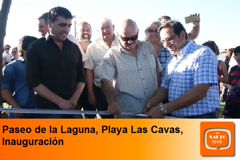 Paseo de la Laguna, Playa Las Cavas, Inauguración