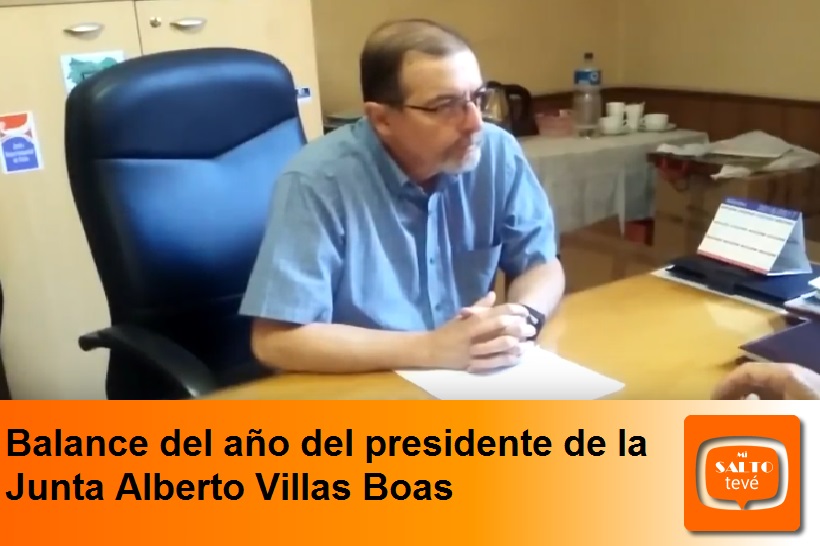 Balance del año del presidente de la Junta Alberto Villas Boas