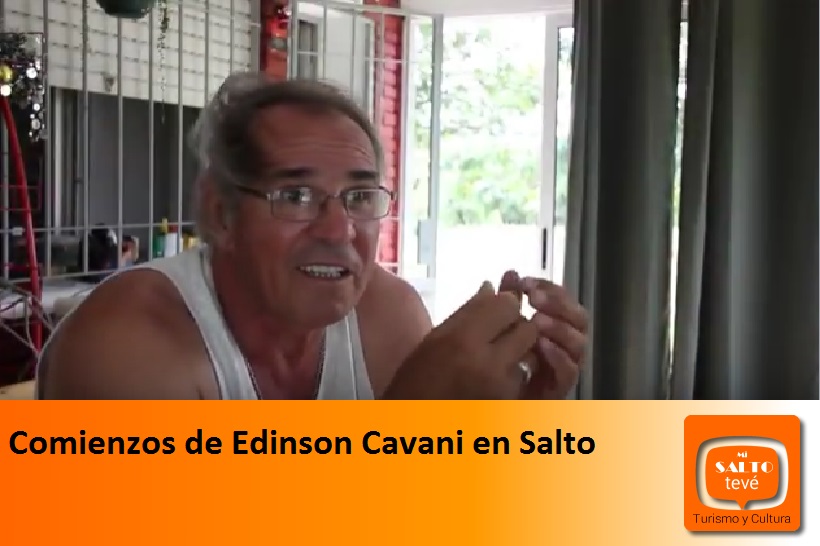 Comienzos de Edison Cavani en Salto