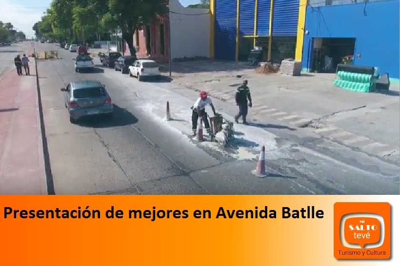 Presentación de mejoras en Avenida Batlle