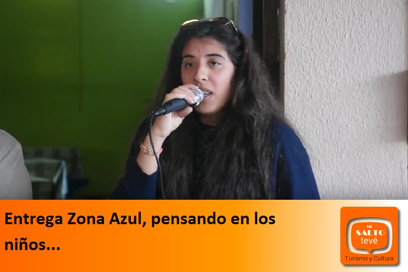 Entrega Zona Azul, pensando en los niños…