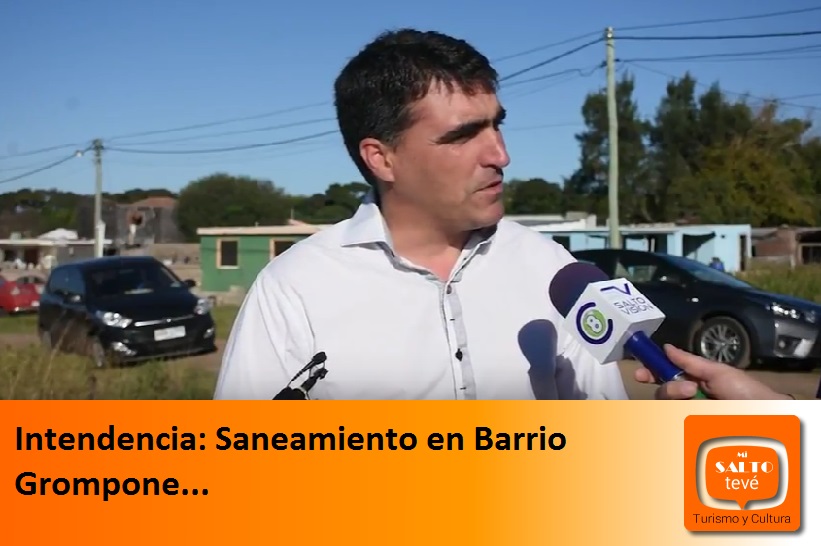 Intendencia: Saneamiento en Barrio Grompone…