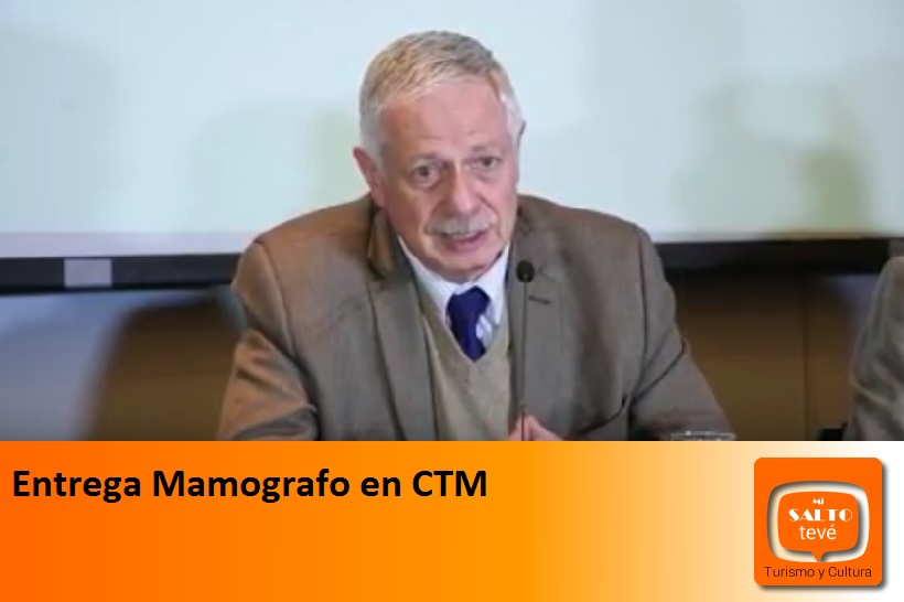 Entrega Mamógrafo en CTM