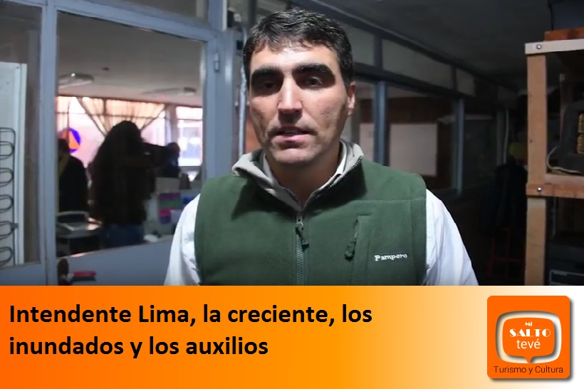 Intendente Lima, la creciente, los inundados y los auxilios