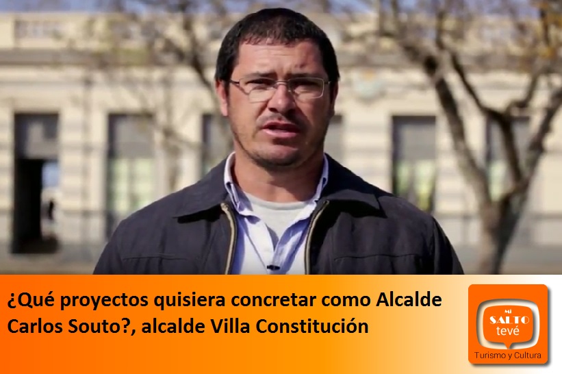 ¿Qué proyectos quisiera concretar como Alcalde Carlos Souto?, alcalde Villa Constitución