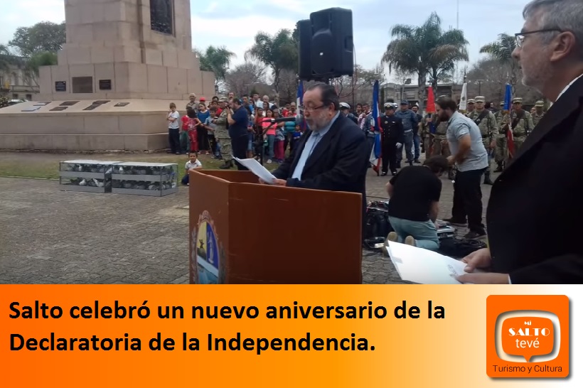 Este 25 de Agosto, Salto celebró un nuevo aniversario de la Declaratoria de la Independencia