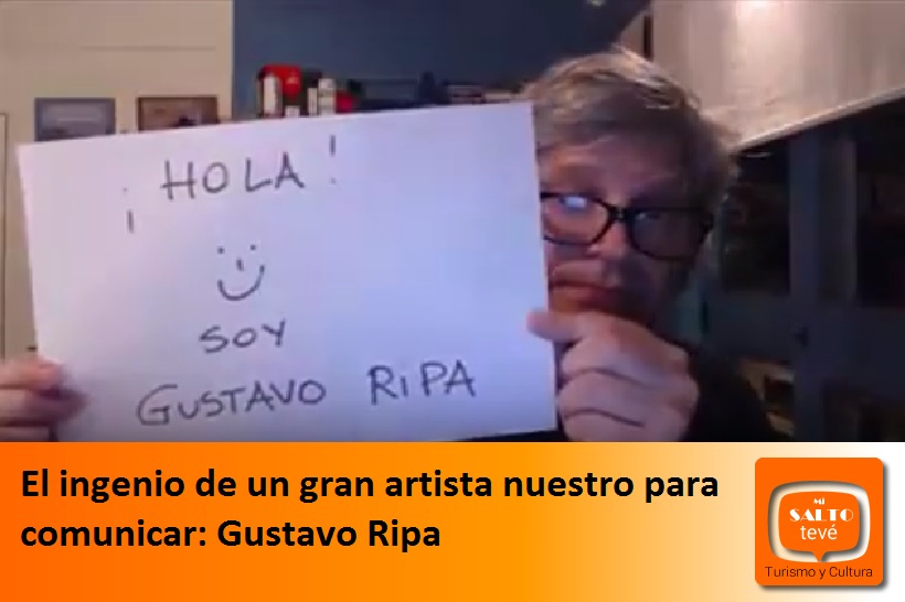 El ingenio de un gran artista nuestro para comunicar: Gustavo Ripa
