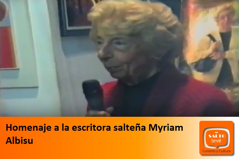 Homenaje a la escritora salteña Myriam Albisu