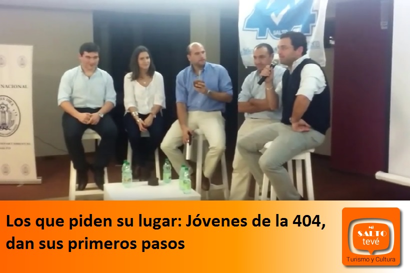 Los que piden su lugar: Jóvenes de la 404, con sus ideales a cuesta dan sus primeros pasos