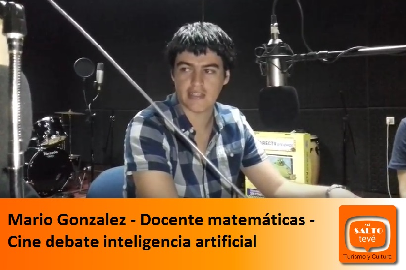 Mario Gonzalez- Docente matemáticas – Cine debate inteligencia artificial
