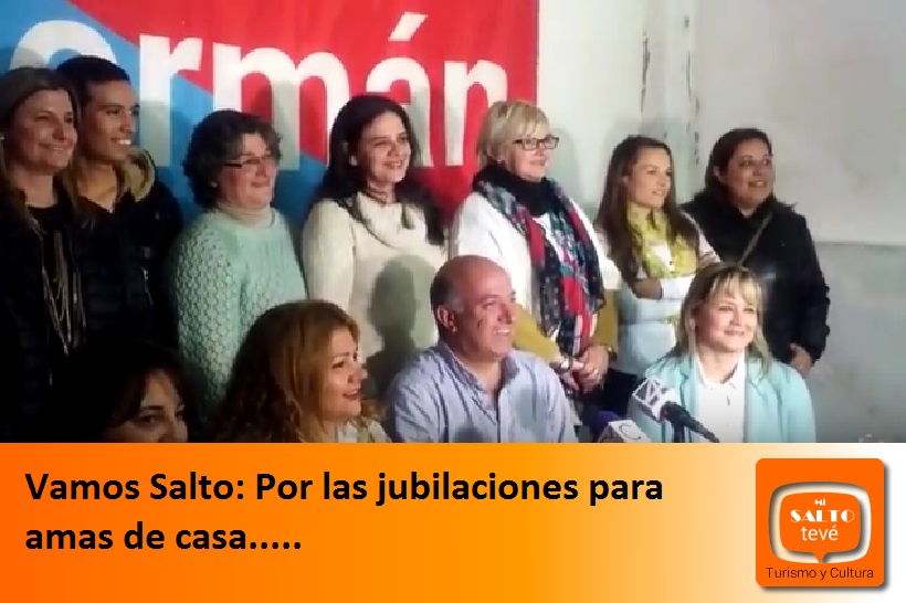 Vamos Salto: Por las jubilaciones para amas de casa…