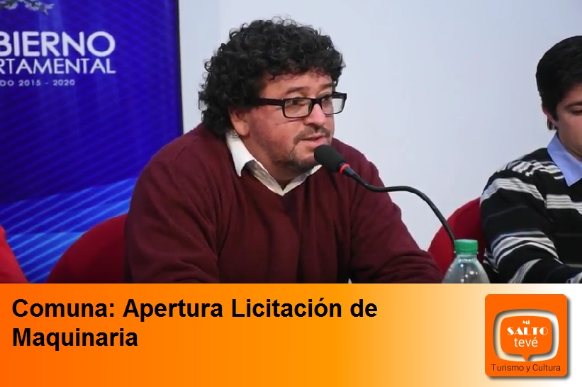 Comuna: Apertura Licitación de Maquinaria