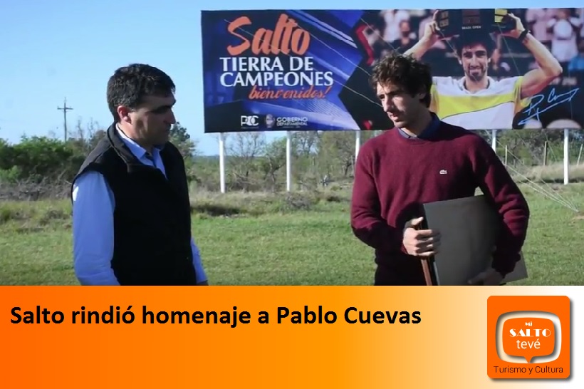 Salto rindió homenaje a Pablo Cuevas