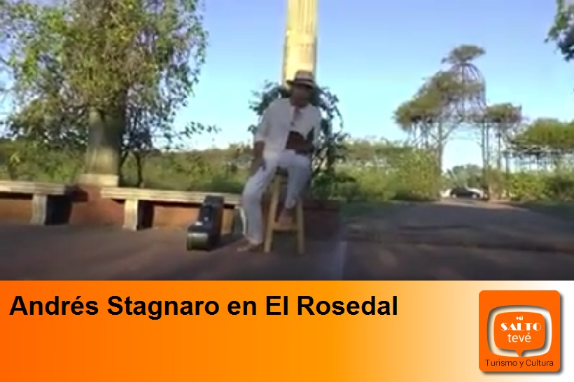 Andrés Stagnaro en El Rosedal