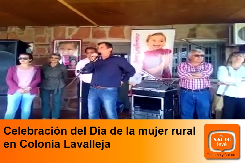 Celebración del Día de la mujer rural en Colonia Lavalleja