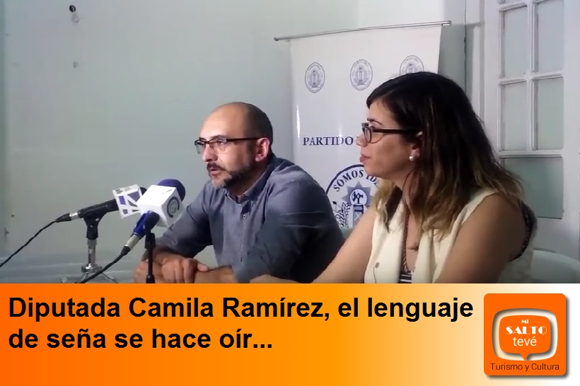 Diputada Camila Ramírez, el lenguaje de seña se hace oír…