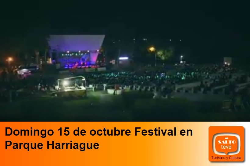 Domingo 15 de octubre Festival en Parque Harriague