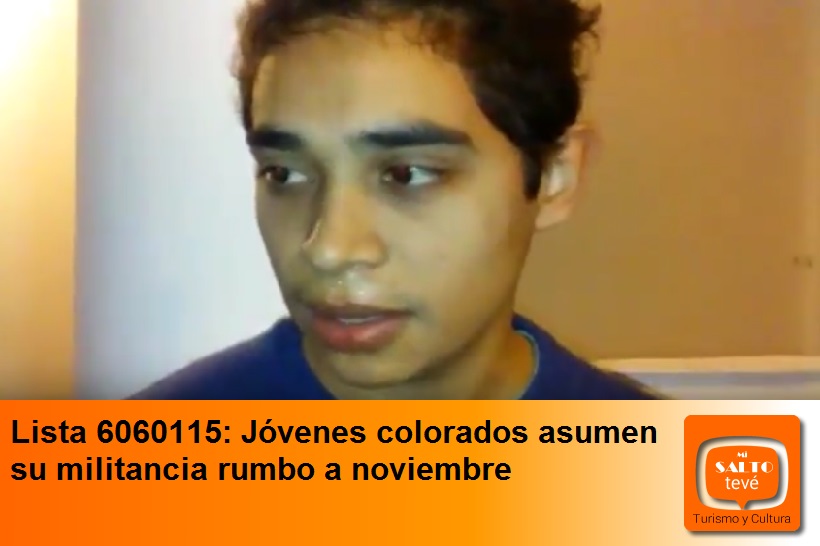 Lista 6060115: Jóvenes colorados asumen su militancia rumbo a noviembre