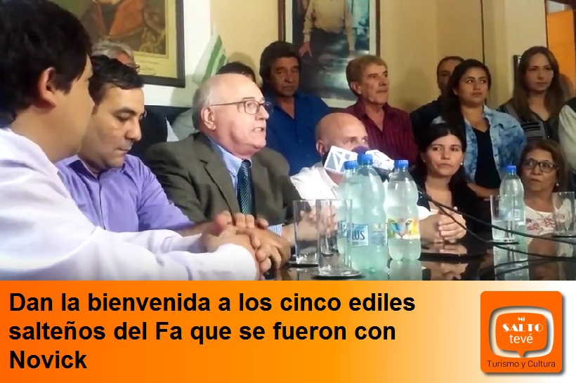 Dan la bienvenida a los cinco ediles salteños del Fa que se fueron con Novick