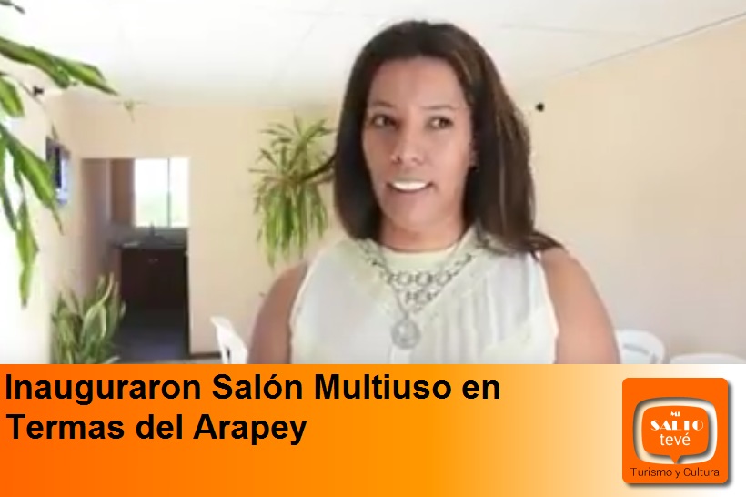 Inauguraron Salón Multiuso en Termas del Arapey