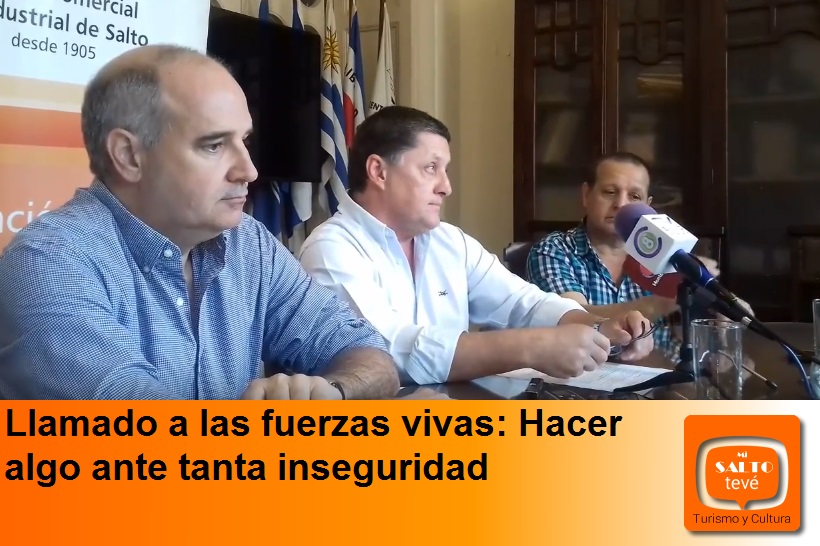 Llamado a las fuerzas vivas: Hacer algo ante tanta inseguridad