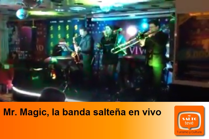 Mr. Magic, la banda salteña en vivo