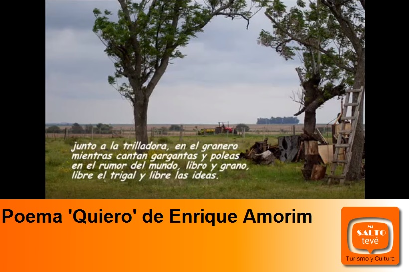 Poema ‘Quiero’ de Enrique Amorim