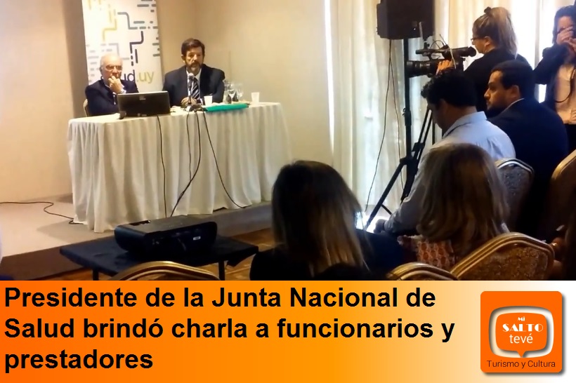 Presidente de la Junta Nacional de Salud brindó charla a funcionarios y prestadores