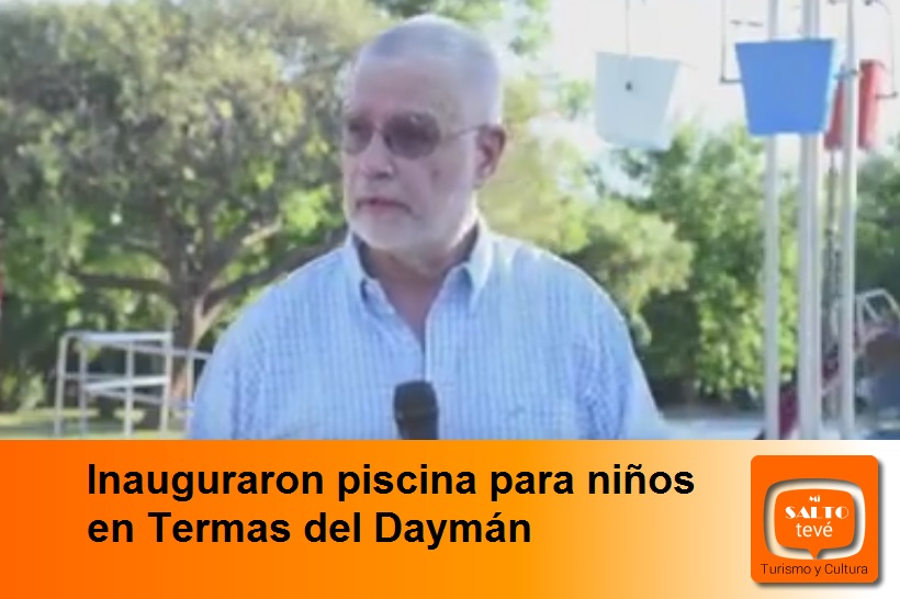 Inauguraron piscina para niños en Termas del Daymán