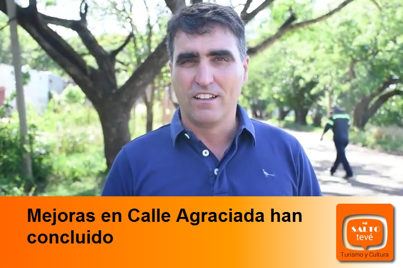 Mejoras en Calle Agraciada han concluido