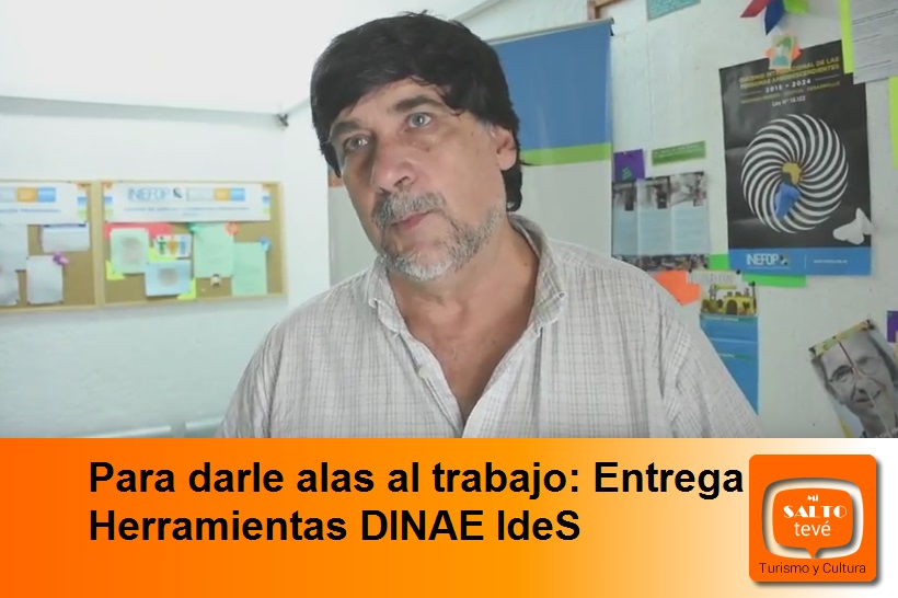 Para darle alas al trabajo: Entrega Herramientas DINAE IdeS