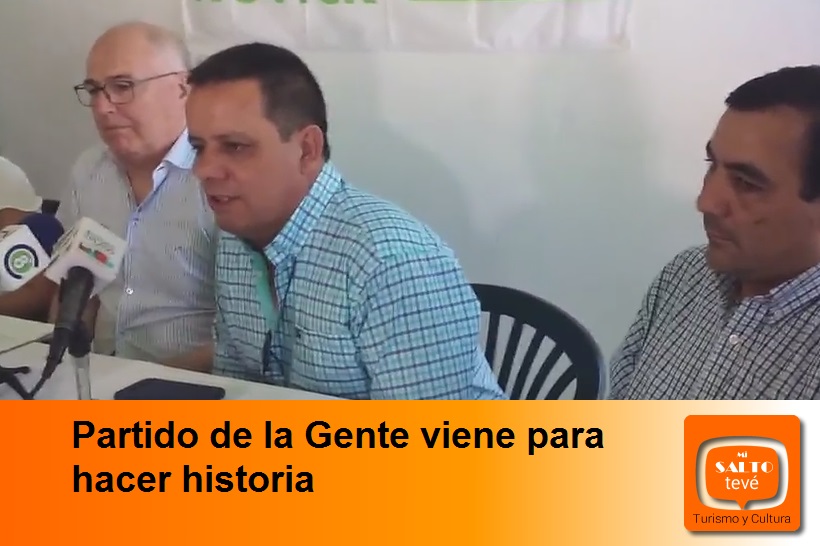 Partido de la Gente viene para hacer historia