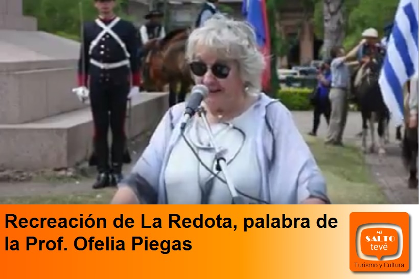 Recreación de La Redota, palabra de la Prof. Ofelia Piegas