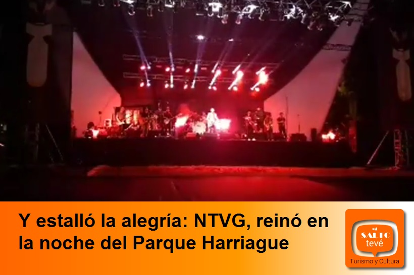 Y estalló la alegría: NTVG, reinó en la noche del Parque Harriague