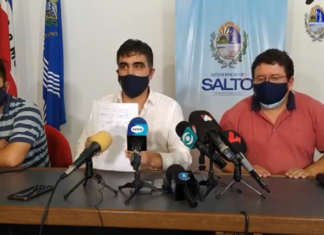 Anuncios del Intendente Lima, se cierran las Termas, las oficinas de la Intendencia y costaneras.