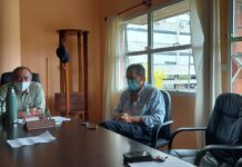 Secretario Gral. y Asesor Legal de la Intendencia se reunieron con el Jefe de Policía