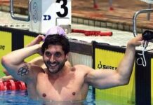 Natación Martín Melconian ganó dos pruebas en la Copa de Clubes de Madrid