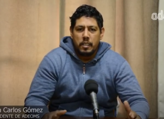 ADEOMS Salto, hablando de nuevos convenios con la comuna.