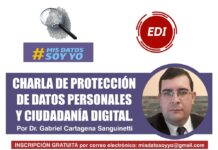 Exitosa charla sobre protección de datos personales y ciudadanía digital