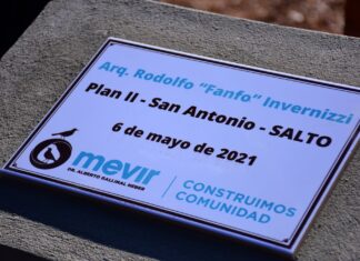 Núcleo de viviendas de Mevir de San Antonio lleva el nombre del Arq. Roberto Invernizzi