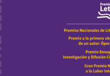 MEC: Lanzamiento de bases Premios a las Letras 2021