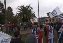 La caravana que recorrió el país en defensa de fuentes laborales en Pueblo Belén